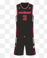 Portland Trail Blazers Away Third - Sleeveless png