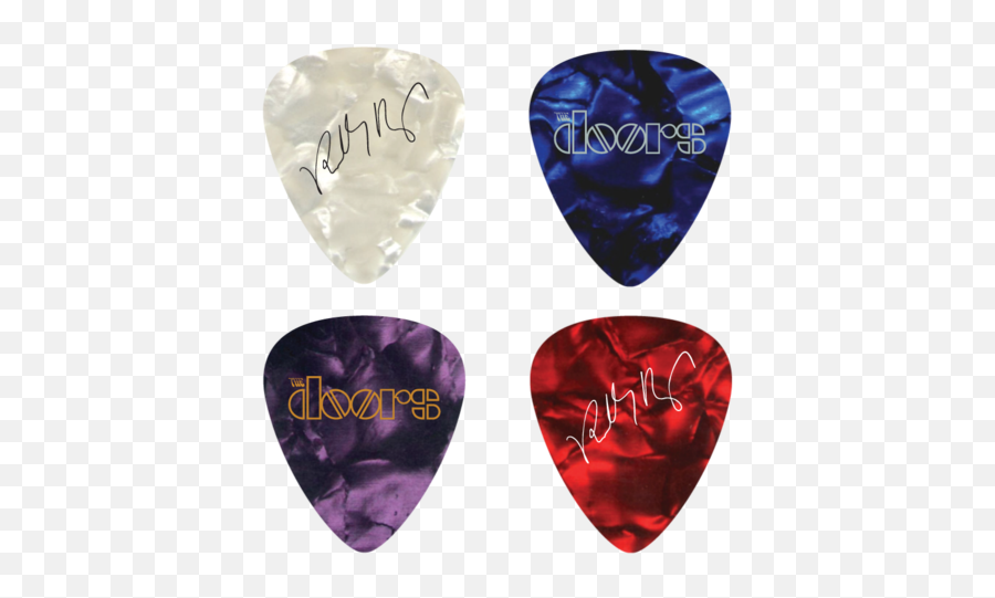 Robby Krieger Guitar Pick Set - Guitar Pick Png,Guitar Pick Png