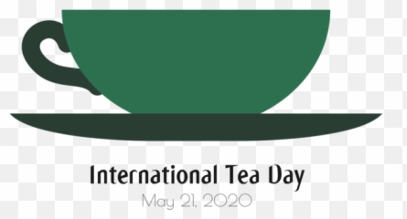 Tea Day Coffee Cup Logo Font - Saucer Png,Coffee Cup Logo