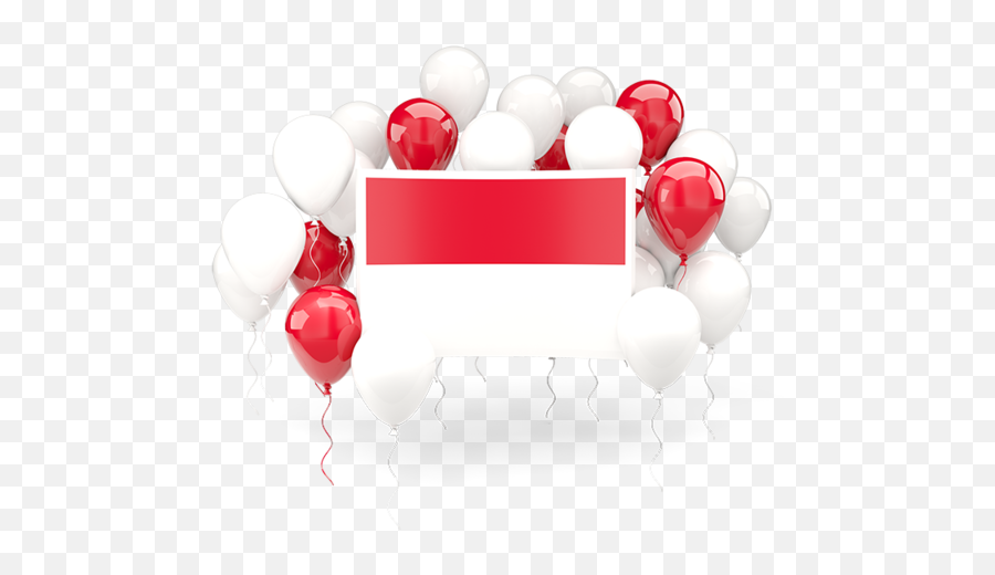 Square Flag With Balloons - Decoraciones De Uruguay Con Globos Png,Indonesia Flag Png