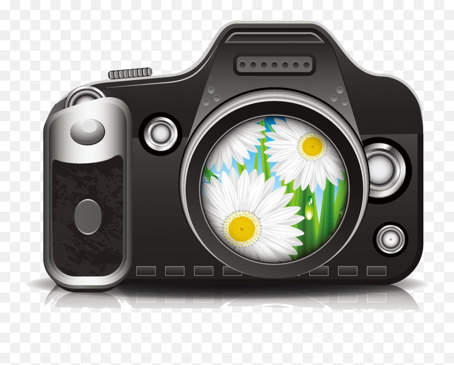 Camera Photography Shutter - Cartoon Camera Png Download,Cartoon Camera Png
