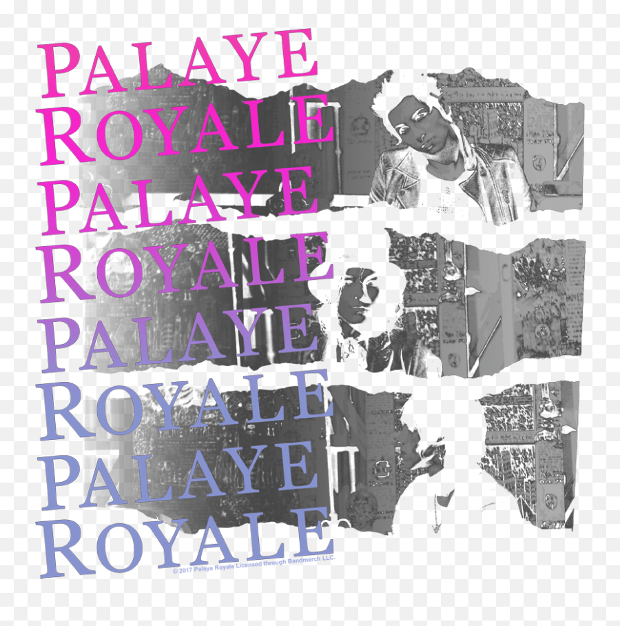 Palaye Royale Torn Mens Regular Fit T - Language Png,Palaye Royale Logo