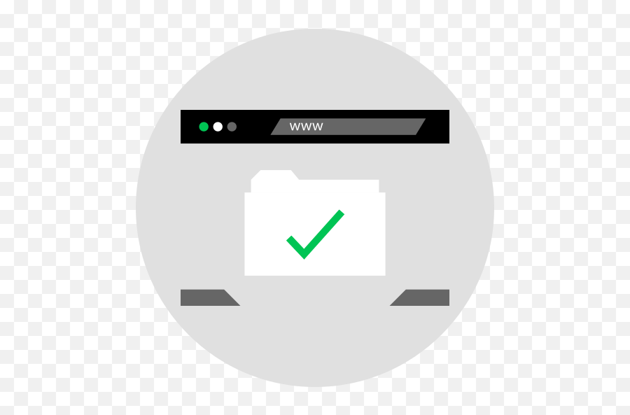 Folder Check Mark Png Icon - Screenshot,Green Checkmark Transparent Background