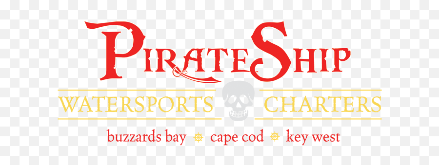 Pirate Ship Watersports Charters - Language Png,Pirate Ship Logo