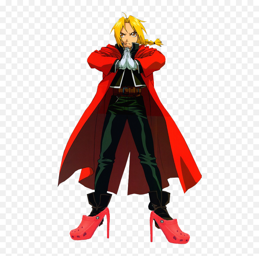 Anime Characters With Crocs Dms Open - Fullmetal Alchemist Edward Elric Png,Edward Elric Png