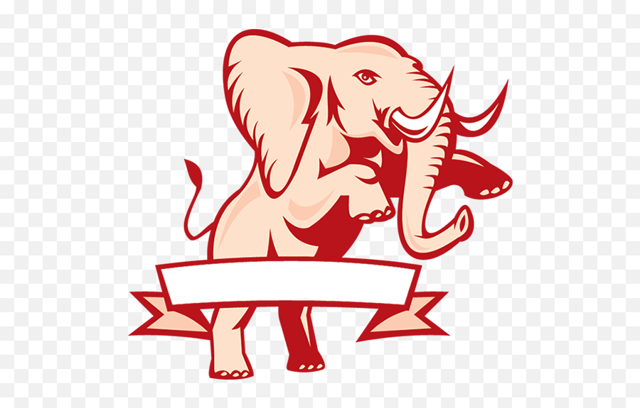 Delta Sigma Theta Elephant White - Clipart Delta Sigma Theta Elephant Png,Delta Sigma Theta Png