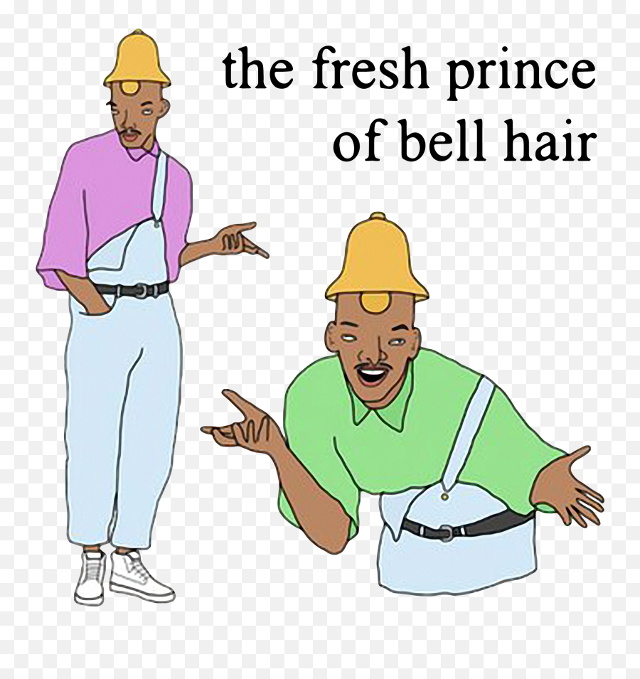 Bell Hair Png Image With No Background - Fresh Prince Of Bell Hair Meme,Fresh Prince Png