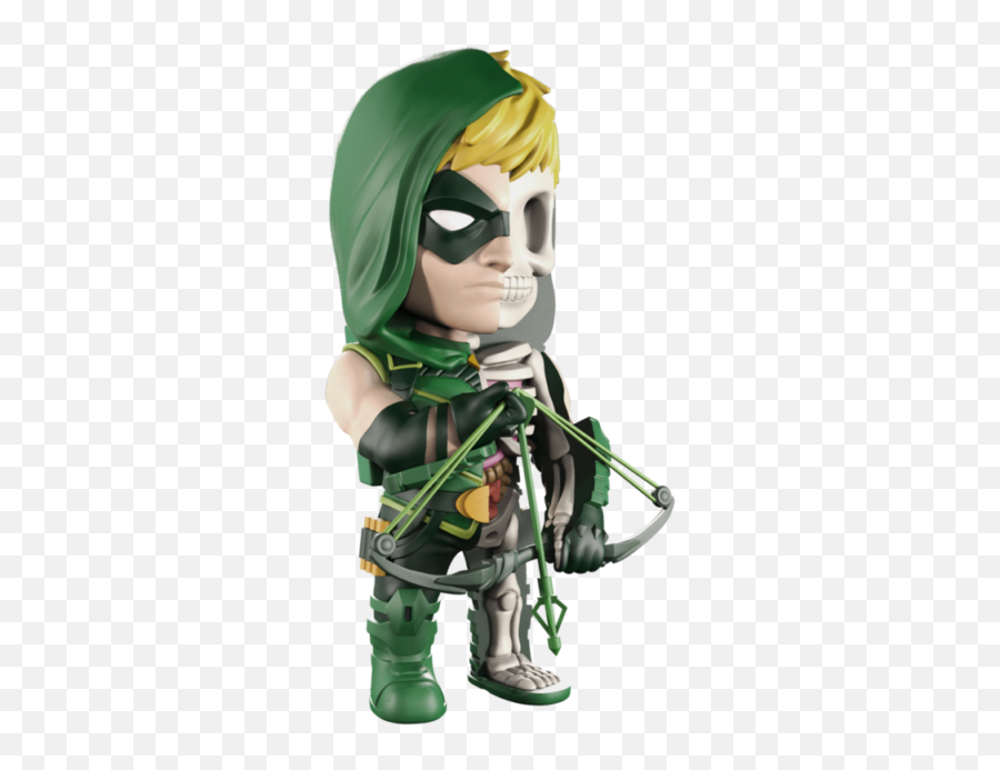 Dc Comics Xxray Figure Wave 6 Green - Green Arrow Png,Green Arrow Comic Png