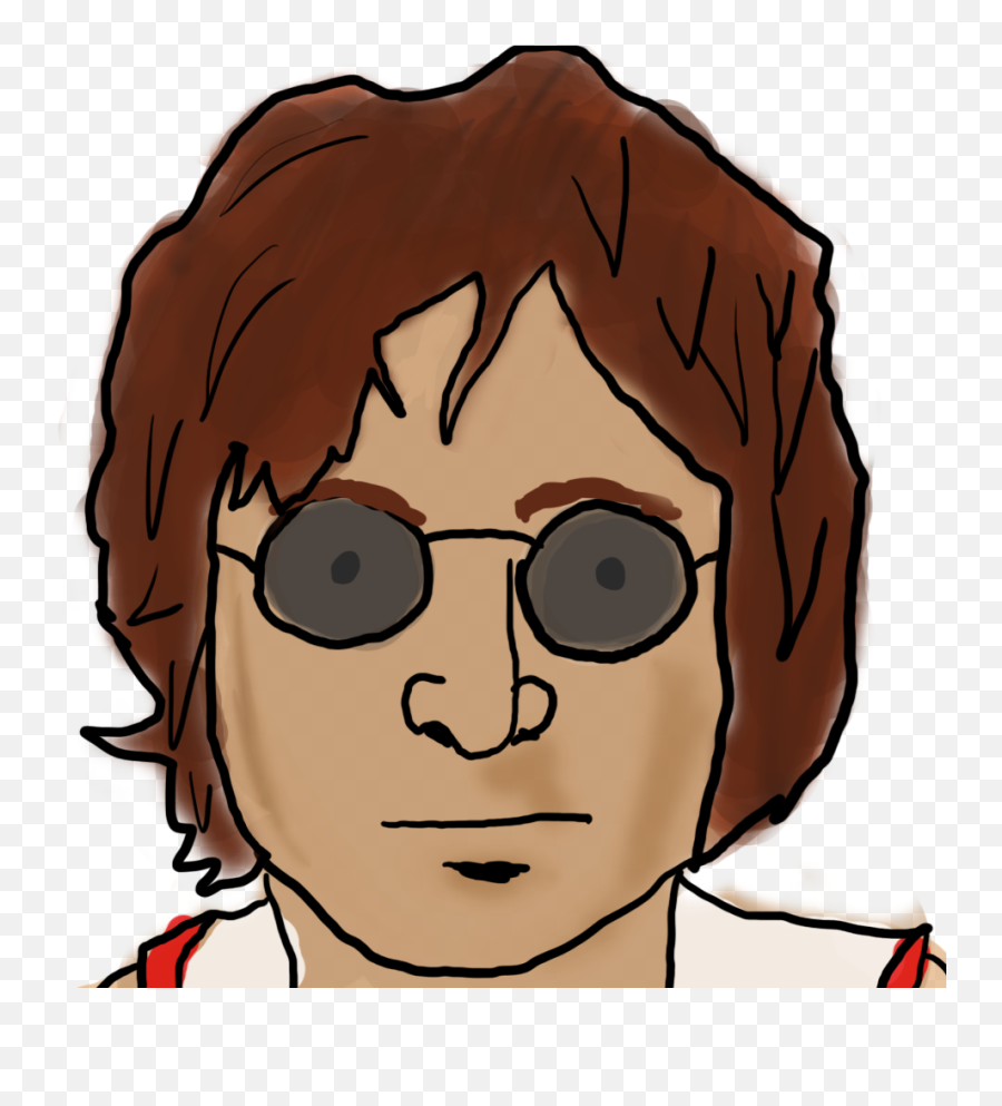 John Lennon By Up - Anotch On Newgrounds John Lennon Cartoon Png,John Lennon Png