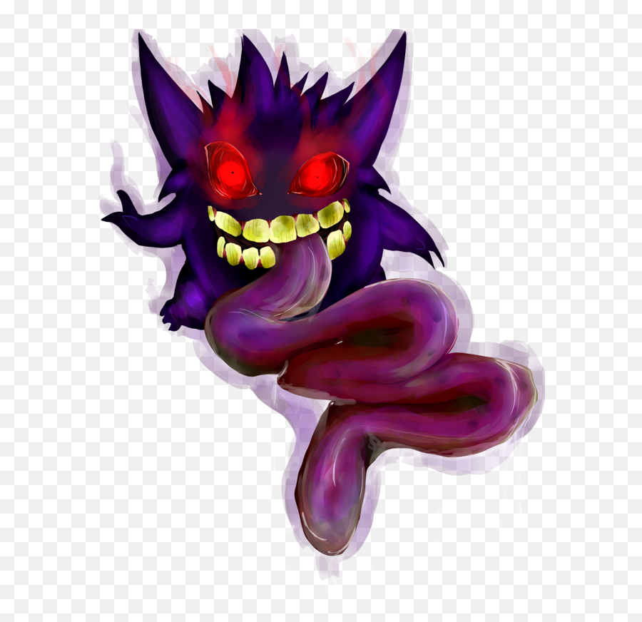 Gengar By Jolijacques - Fur Affinity Dot Net Demon Png,Gengar Transparent