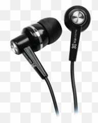 Auriculares Negro - Klip Xtreme Kse 105 Auriculares Internos En Oreja Png,Audifonos Png
