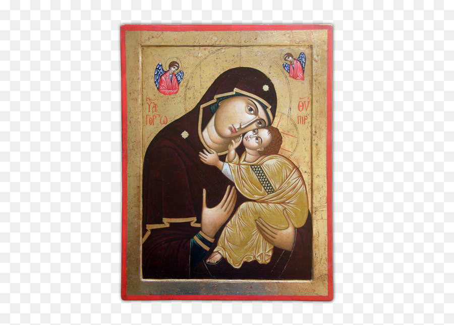 Hand - Painted Orthodox Icons By Zefir Kukushev Picture Frame Png,Mary Icon