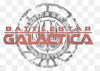 Battlestar Galactica Battered Logo Men - Emblem png