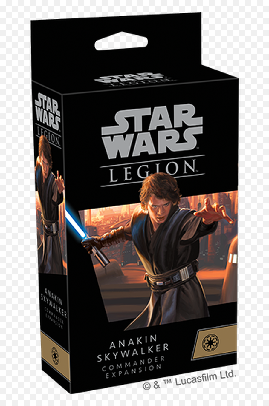 Star Wars Legion Anakin Skywalker Ffgswl74 - Anakin Skywalker Star Wars Legion Png,Marvel Legendary Recruit Icon