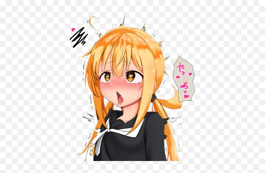 Telegram Sticker 95 From Collection Ahegao - Cartoon Png,Ahegao Transparent