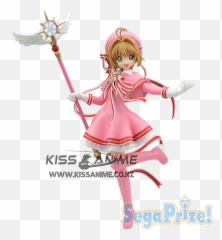 Sega Cardcaptor Sakura - Kinomoto Kiss Anime Pink Fig png