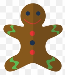 Gingerbread Man Cartoon Icon 29 - Transparent PNG u0026 SVG Cartoon Man