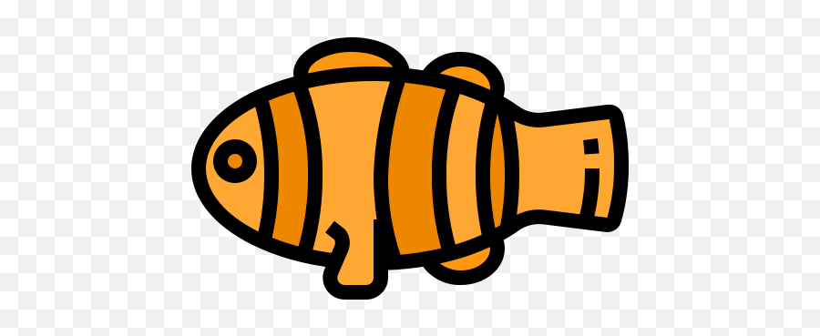 Clownfish - Free Animals Icons Horizontal Png,Clownfish Icon