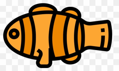 Clownfish - Free animals icons Horizontal png