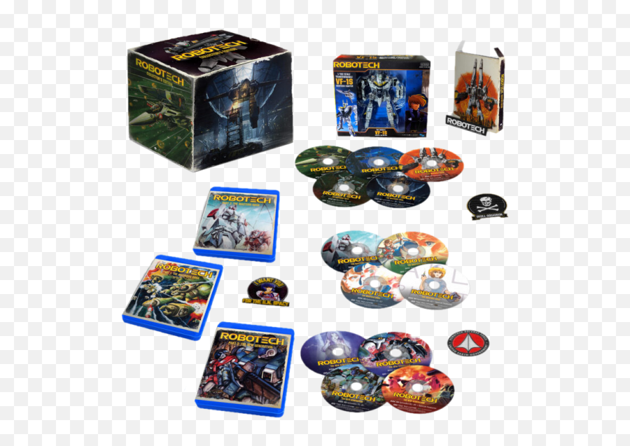 Robotech News Lands - Robotech Blu Ray Funimation Png,Icon Variant Big Game Helmet