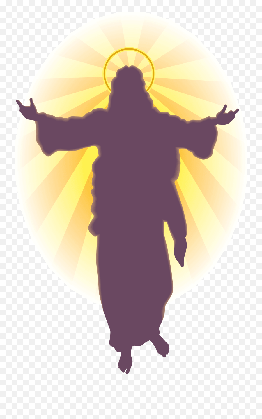 Christ Ascends To Heaven - Christ Ascending To Heaven Png,Ascension Of Jesus Icon