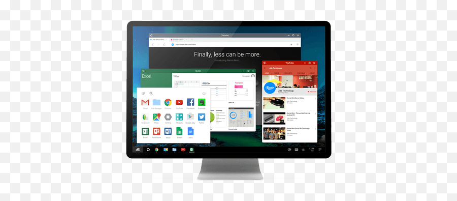 Remix Os Consolidates Your Smartphone And Tablet In One - Remix Android Os For Pc Png,Get Desktop Icon Back