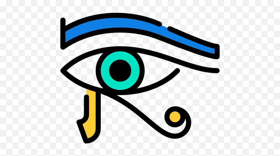God Egyptian Symbol Pagan Eye Of Ra Icon - Egyptian Icon Png,Deity Icon
