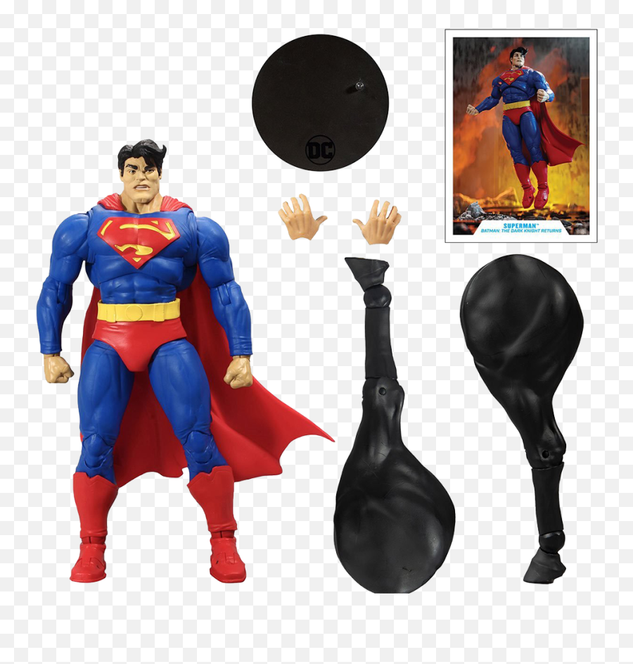 Dc Multiverse Build - A Action Figure Wave 6 Batman The Dark Knight Returns Superman Mcfarlane Dark Knight Returns Superman Png,Icon For My Man Superman