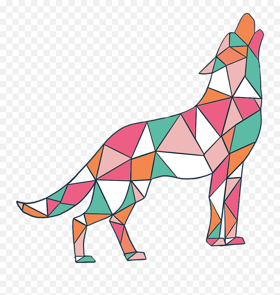 The Collective Wolf - Geometric Png,Wolf Buddy Icon