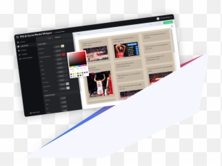 Free Fully Customizable U0026 Responsive Social Media Rss Feeds - Language png