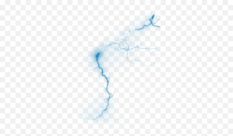 Blue Png Lightning