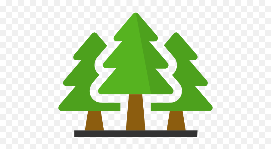 Pine Trees Icon Png And Svg Vector Free Download - Tree Icon Pine,Christmas Tree Icon Transparent