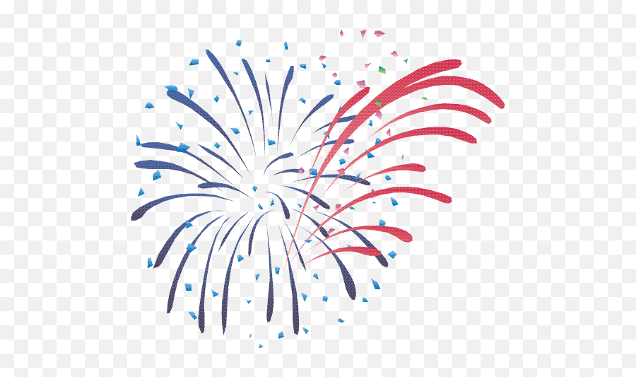Fireworks Clipart Fourth July - Fourth Of July Fireworks Fireworks Clipart Free Png,Fourth Of July Png