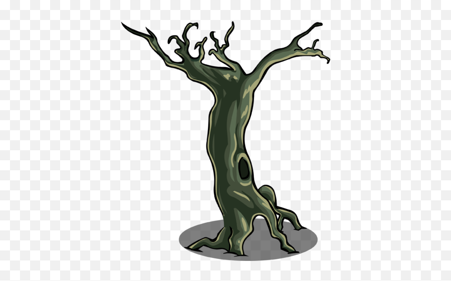 Download Spooky Tree Sprite 003 - Illustration Png Image Spooky Tree Cartoon,Spooky Tree Png