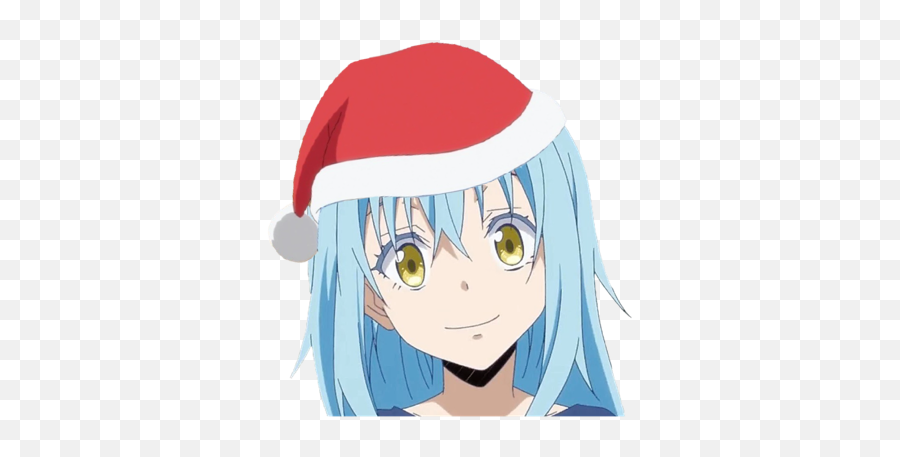 Rimuru With A Christmas Hat - Rimuru Tempest Eyes Png,Christmas Hat Icon