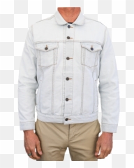 Lateral Denim Jacket Bleach - Pocket Png,Bleach Png