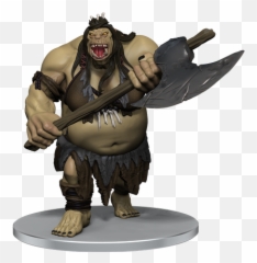 Dungeons U0026 Dragons Miniatures Icons Of The Realms - Ogre Warband PREORDER png