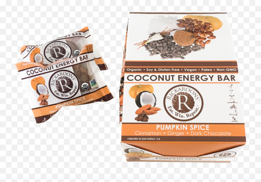 Pumpkin Spice Organic Coconut Bars - Flyer Png,Pumpkin Spice Png