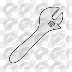 Wrench Picture For Classroom Therapy Use - Great Illustration png