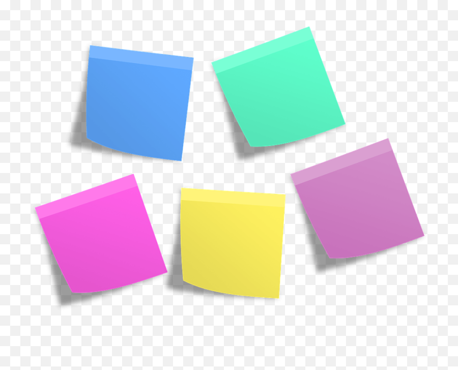 Sticky Notes Transparent Png Images - Sticky Notes Transparent Background,It Png
