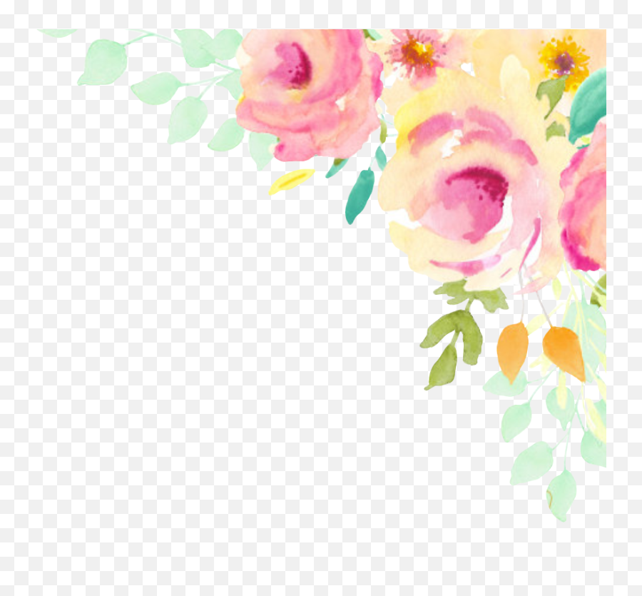 Pastels Colors Flowers Flores Flowerslover Cornerdesign - Garden Roses Png,Corner Flowers Png