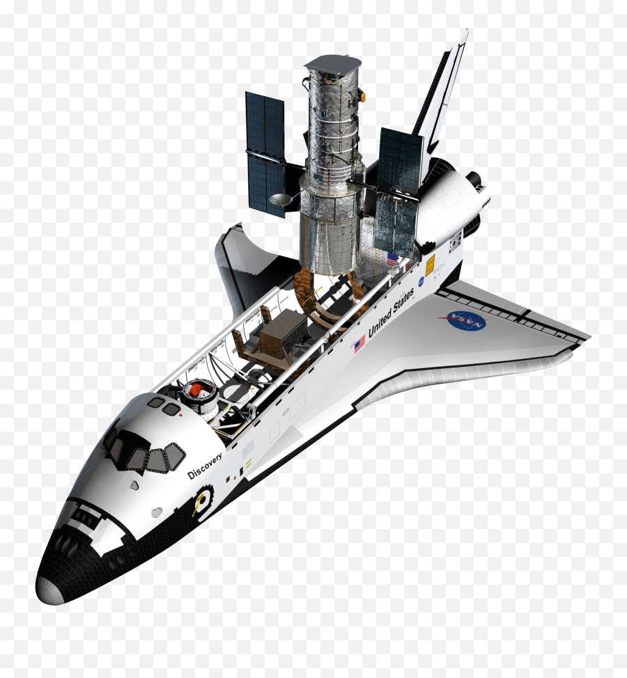 Spacecraft Png Images - Pngpix Hubble Telescope Space Shuttle Discovery,Space Png