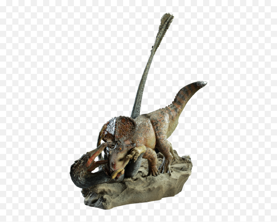 Sideshow U003e Dinosauria Protoceratops Vs Velociraptor Diorama Set 53500 - Sideshow Dinosauria Png,Velociraptor Png