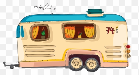 Download Hd Camper Png - Caravan Png,Camper Png