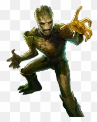 Mobile - Marvel Battle Lines Groot The Spriters Resource Illustration Png,Groot Png