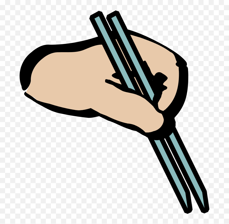 Download Free Png Chopsticks In Hand - Dlpngcom Clip Art,Chopsticks Png