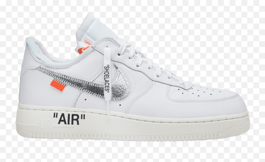 Off White Logo Png - Offwhite X Air Force 1 U0027complexcon Air Force 1 Transparent White Grey,Exclusive Png