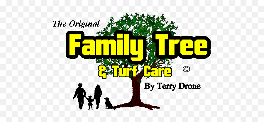 Family Tree And Turf Carecopyright - Companies With Copyright Logo Png,Copyright Logo Text