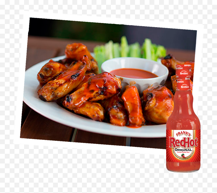 Buffalo Chicken Wings - Franks Red Hot Sauce Png,Buffalo Wings Png