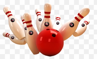 Bowling Ball And Pins Png 1 Image - Ten Background